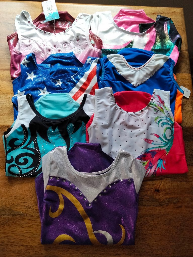Turnpakje/turnpakjes maat 128 SALE nu 7,50 per stuk, Kindermaat 122 t/m 140, Ophalen of Verzenden, Nieuw, Turnpak(je)