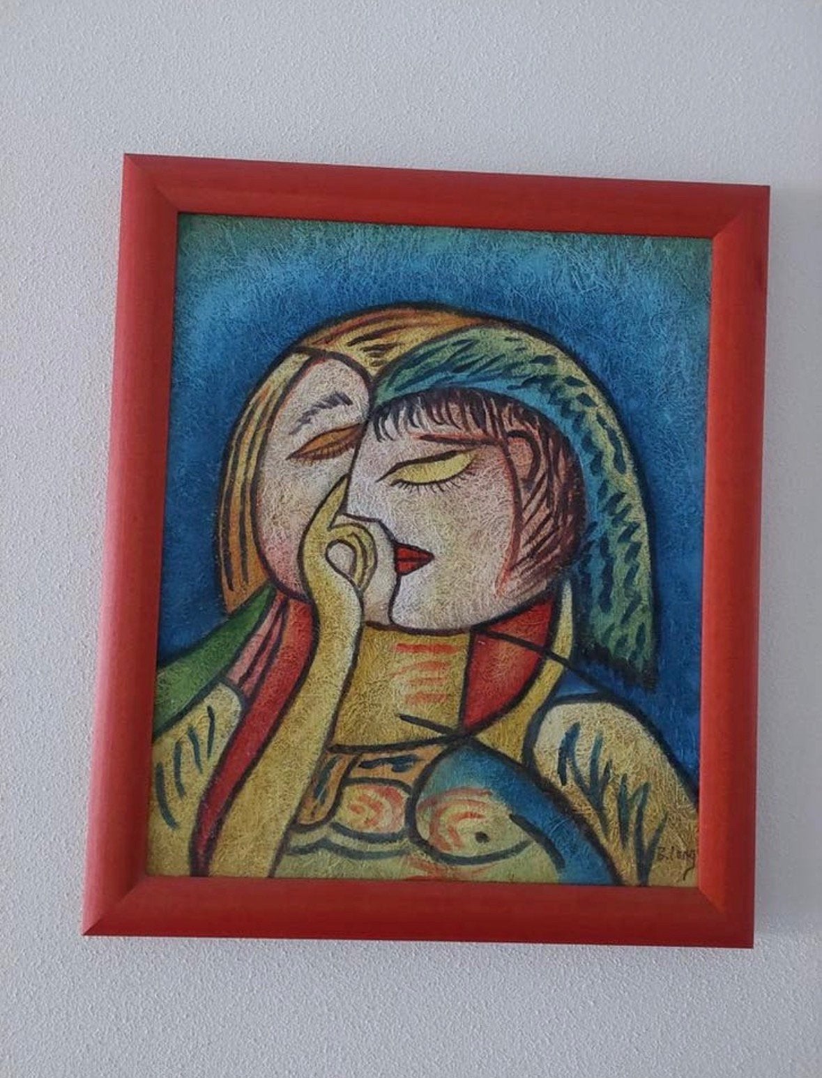 Schilderij BiLomg 50x70cm, Ophalen of Verzenden