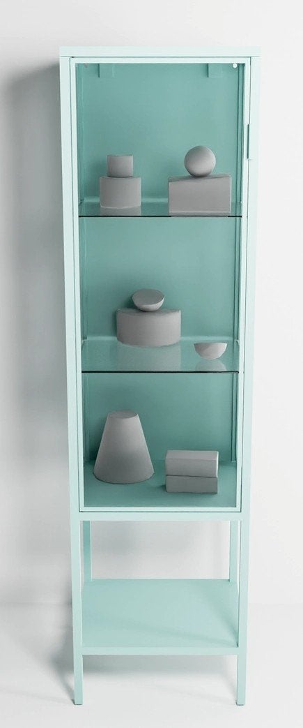 ikea rudsta vitrine kast nieuw in doos, Huis en Inrichting, Kasten | Vitrinekasten, Ophalen, Nieuw, 50 tot 100 cm, Glas