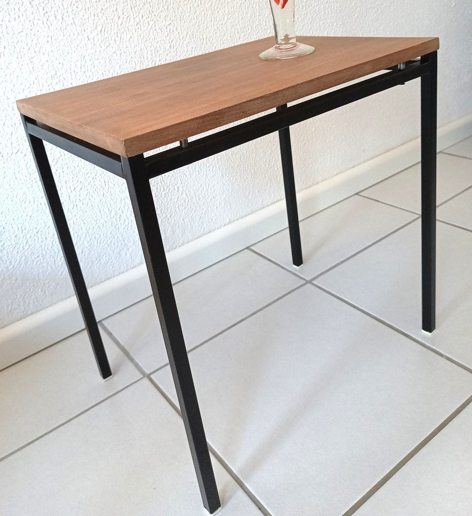 vintage tafel in de stijl van Cees Braakman voor Pastoe  60s, Ophalen, Minder dan 55 cm, Gebruikt, Tafel in de stijl van Cees Braakman voor Pastoe