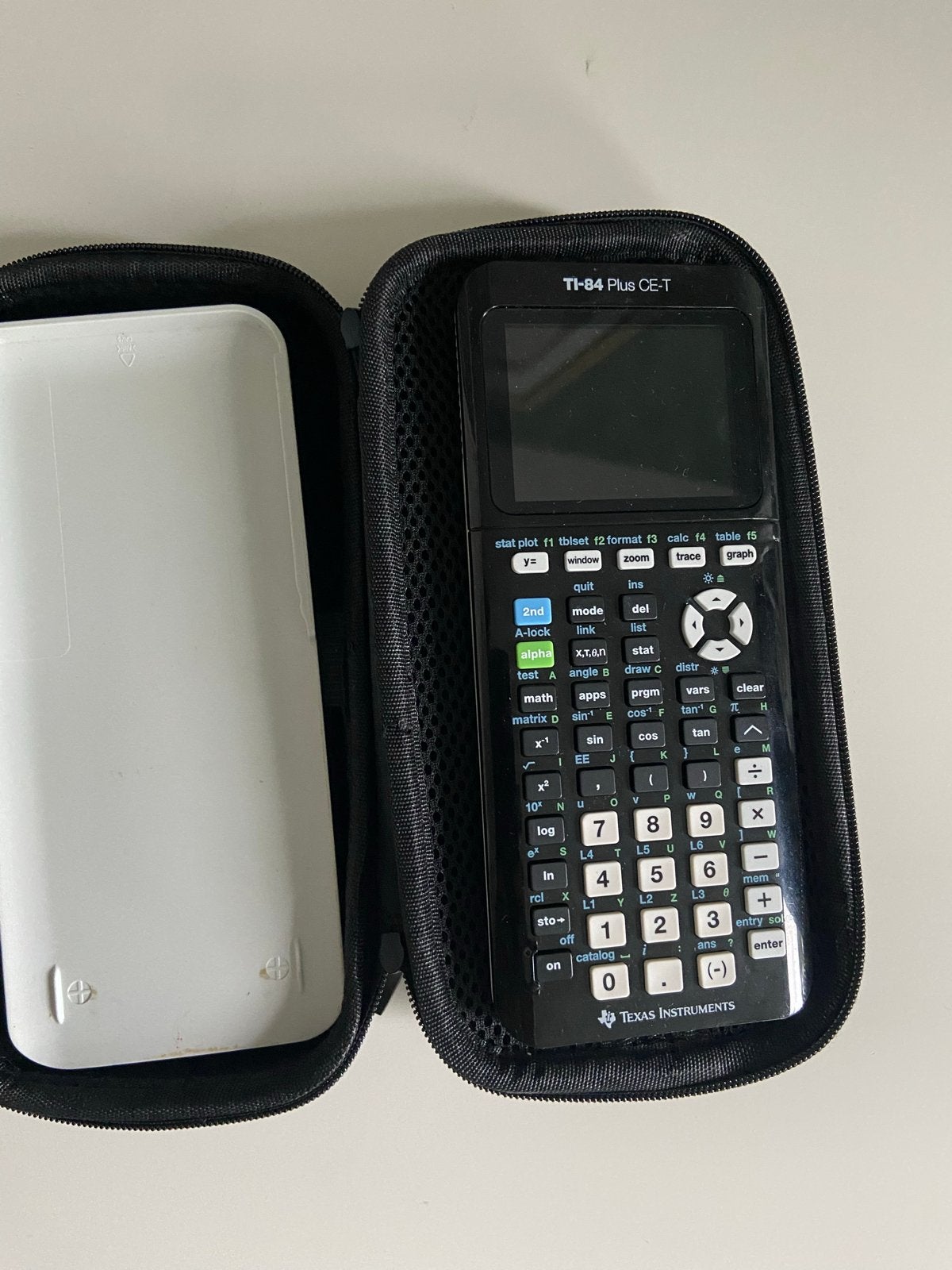 Texas Instruments grafische rekenmachine|TI-84 plus|CE-T, Ophalen of Verzenden, Grafische rekenmachine, Zo goed als nieuw