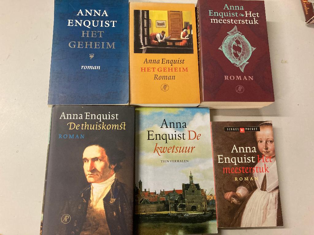 T.K. nog 10 boeken van Anna Enquist zie actuele lijst, Ophalen of Verzenden, Gelezen, Anna Enquist
