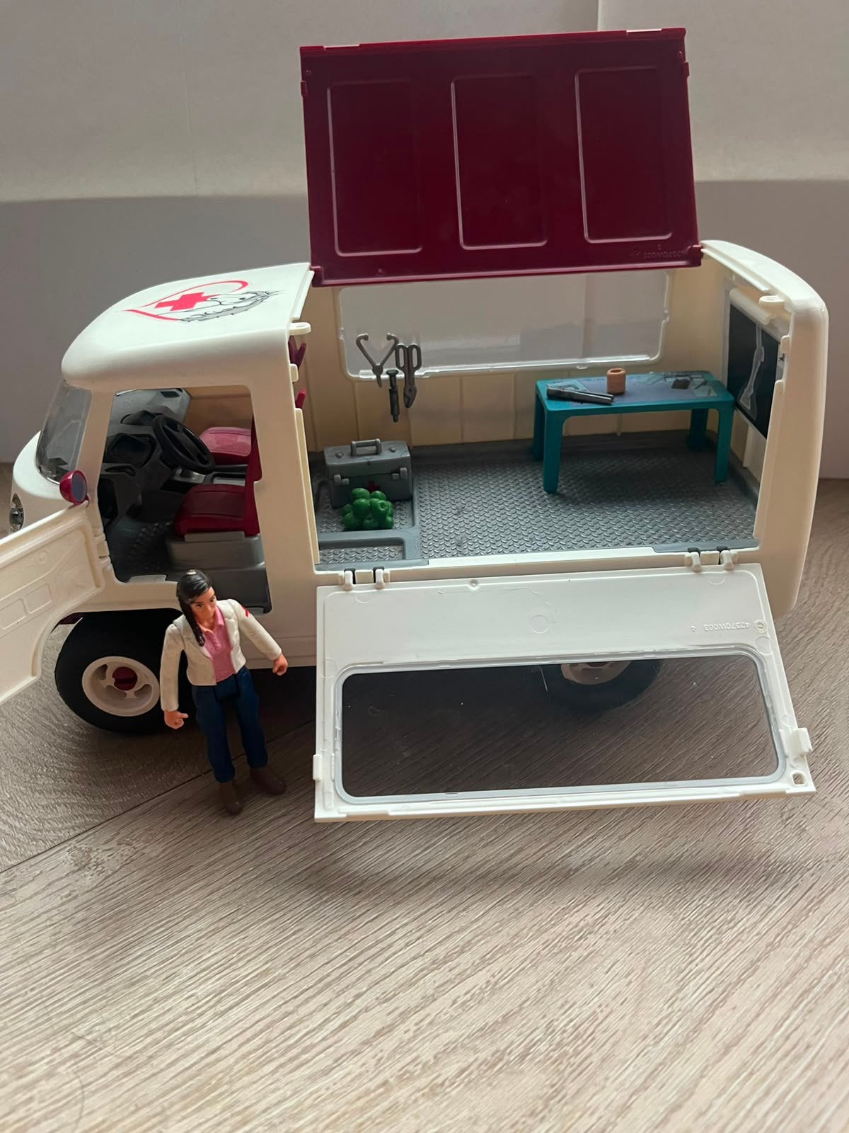 Schleich ambulance, Ophalen of Verzenden, Gebruikt