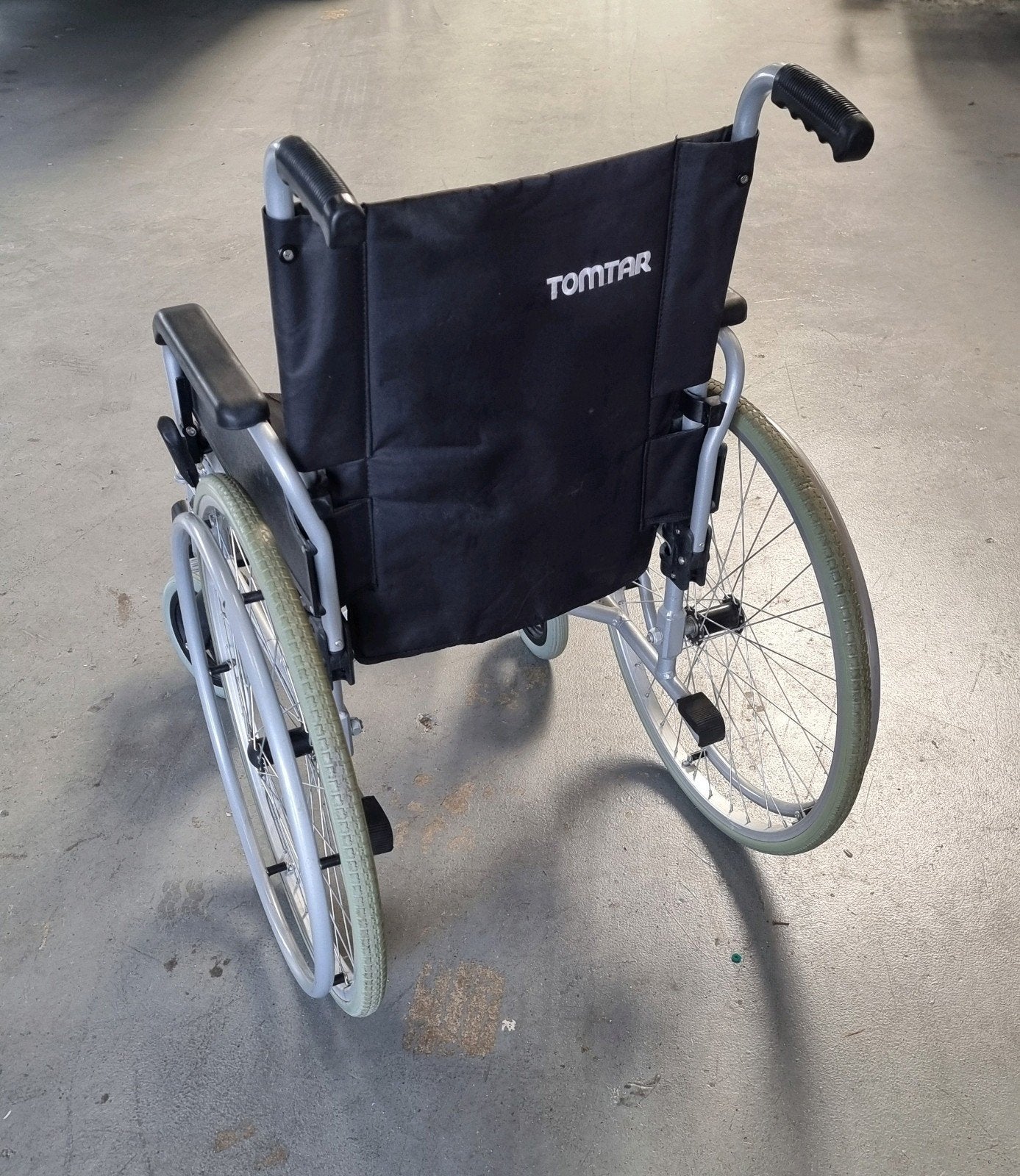 Dietz TomTar Sillon 130007086 kruisframe vouwrolstoel, Diversen, Rolstoelen, Ophalen, Inklapbaar, Gebruikt, Handbewogen rolstoel
