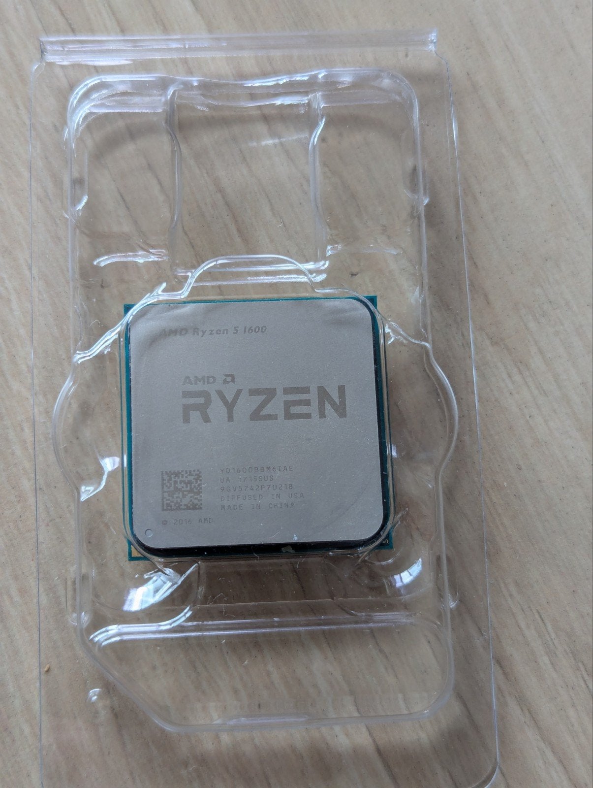 AMD Ryzen 5 1600 Processor, Computers en Software, 6-core, Gebruikt, Ophalen of Verzenden, AM4