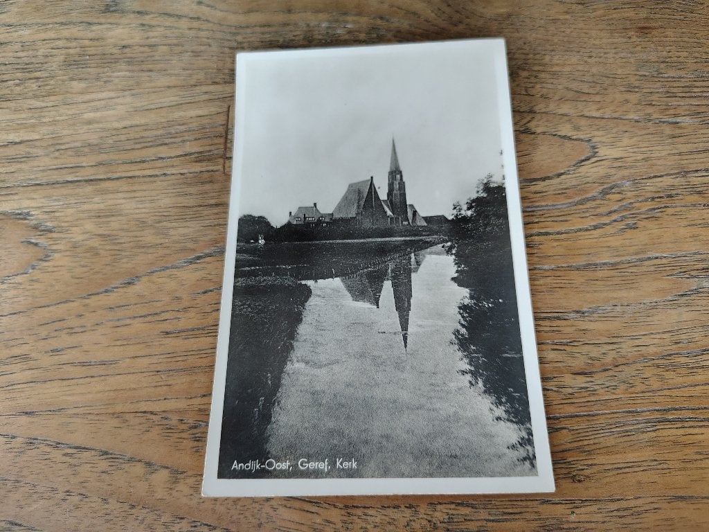 Andijk oost Gereformeerde kerk, Verzamelen, Ophalen of Verzenden, Ongelopen, Zeeland