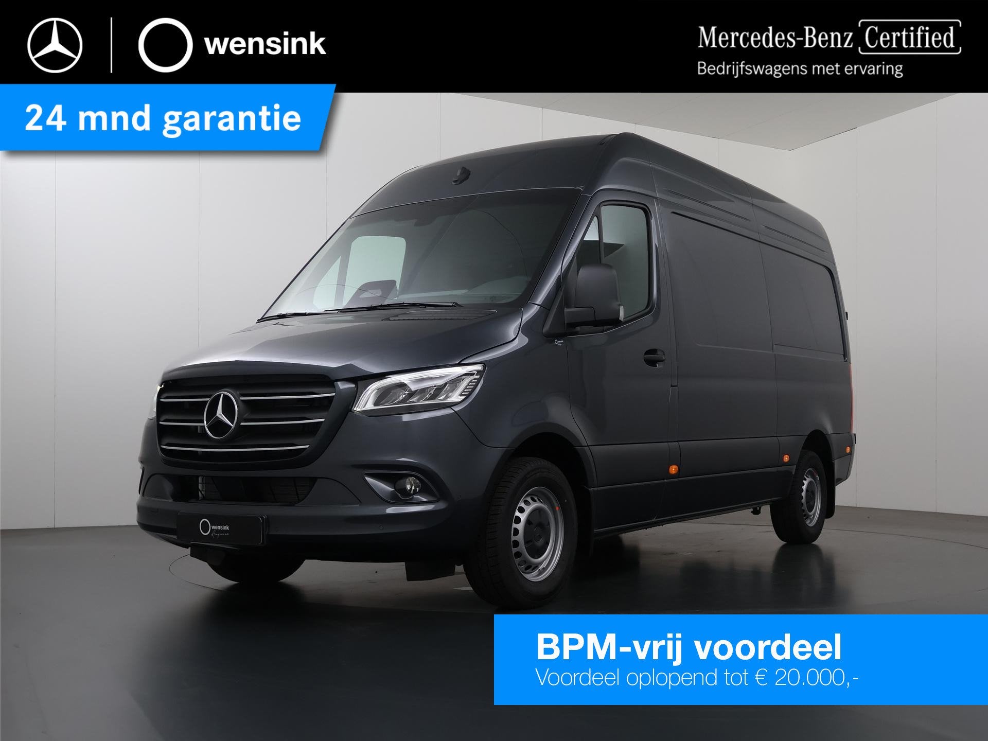 Mercedes-Benz Sprinter 319 L2H2 RWD SELECT | LED | NAVIGATIE, Automaat, Bedrijf, Diesel, 2256 kg