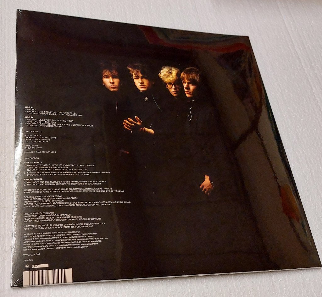 U2 GEEL VINYL BLACK FRIDAY GESEALED GLORIA RSD, Cd's en Dvd's, Vinyl | Pop, Pop, Ophalen of Verzenden, 12 inch, Nieuw in verpakking