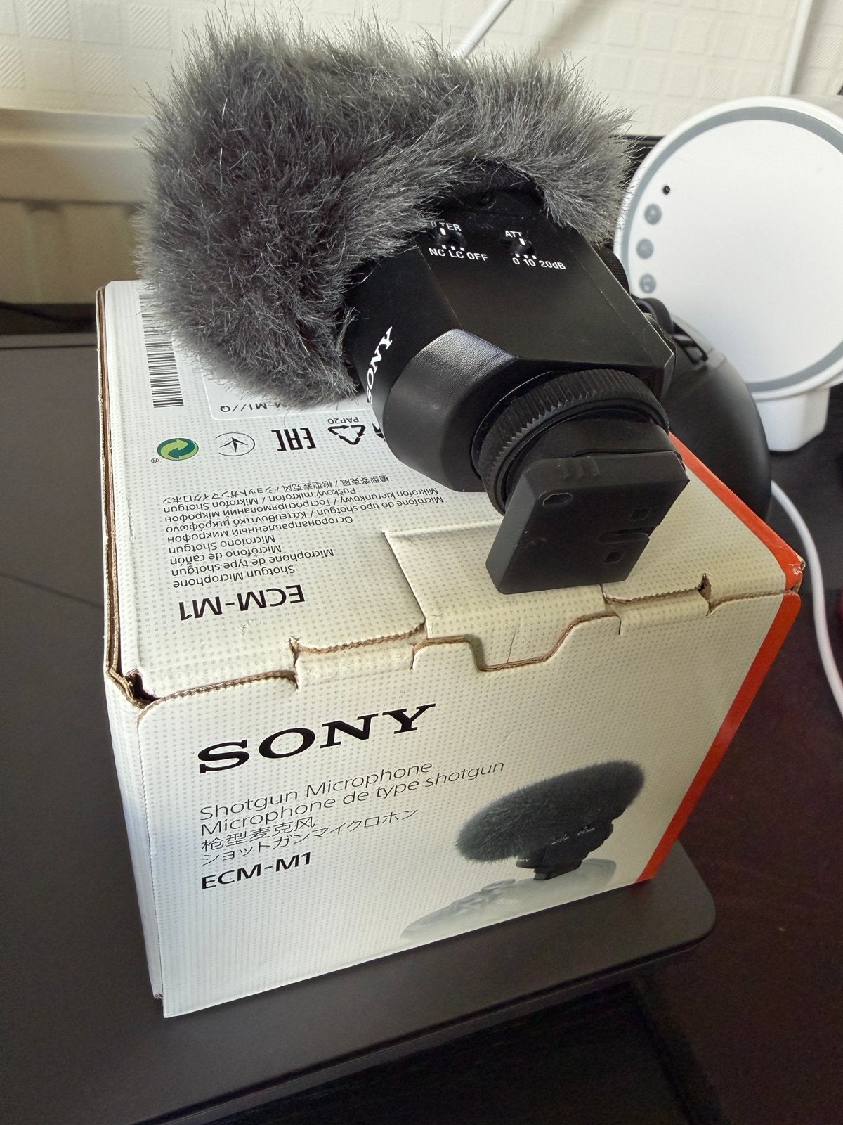 Sony Shotgun Microfoon ECM-M1, Ophalen, Overige soorten, Zo goed als nieuw, Sony