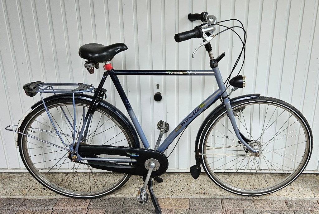 Herenfiets,stationsfiets 60 cm, 28 inch, 3 versnellingen, Fietsen en Brommers, Ophalen, Gebruikt, Versnellingen, 57 tot 61 cm