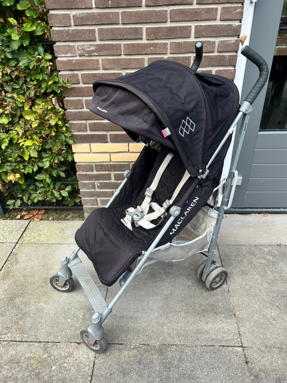 MacLaren Quest buggy, Ophalen, Gebruikt, Maclaren, Regenhoes