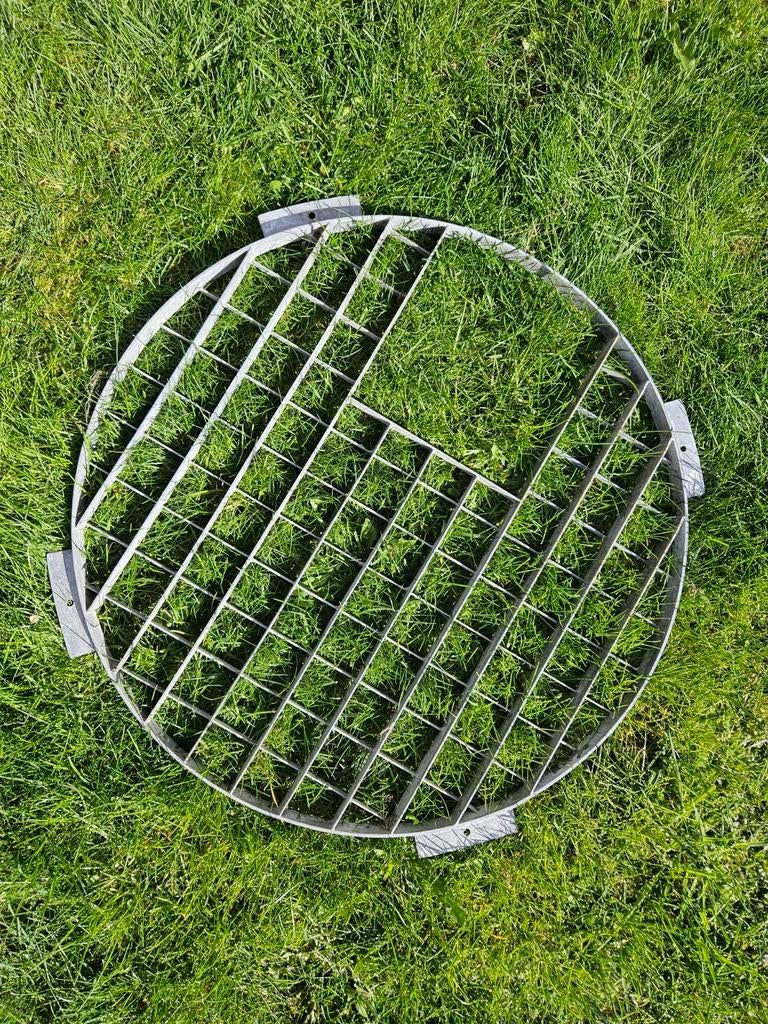 Rond vijverrooster 61 cm met mazen van 5 cm, Tuin en Terras, Vijver-toebehoren, Ophalen, Gebruikt, Vijvernet