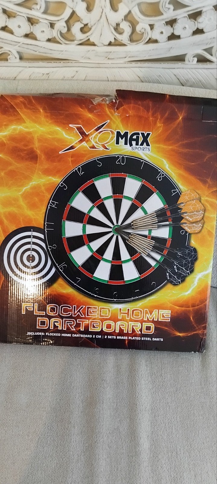 Nieuw XQ Max Dartbord met pijlen, Ophalen of Verzenden, Nieuw, Dartbord met pijlen