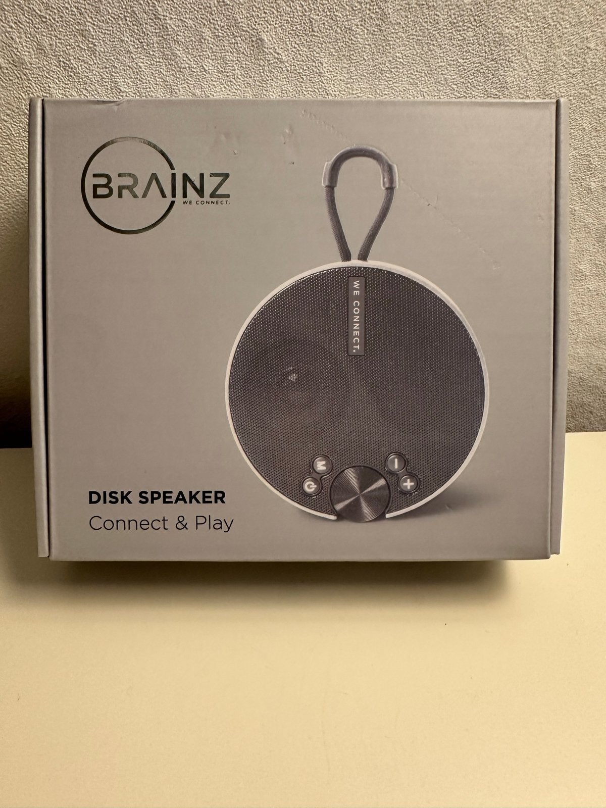 Nieuw! Brainz Disk Speaker - Draagbare Bluetooth Speaker, Overige merken, Nieuw, Ophalen of Verzenden, Draagbare speaker