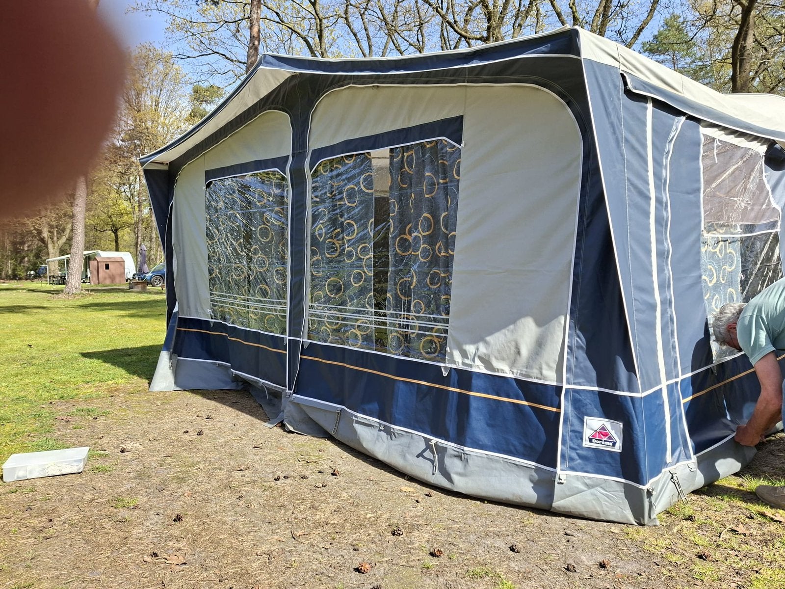 Voortent Dorema maat 10, Ophalen, Gebruikt