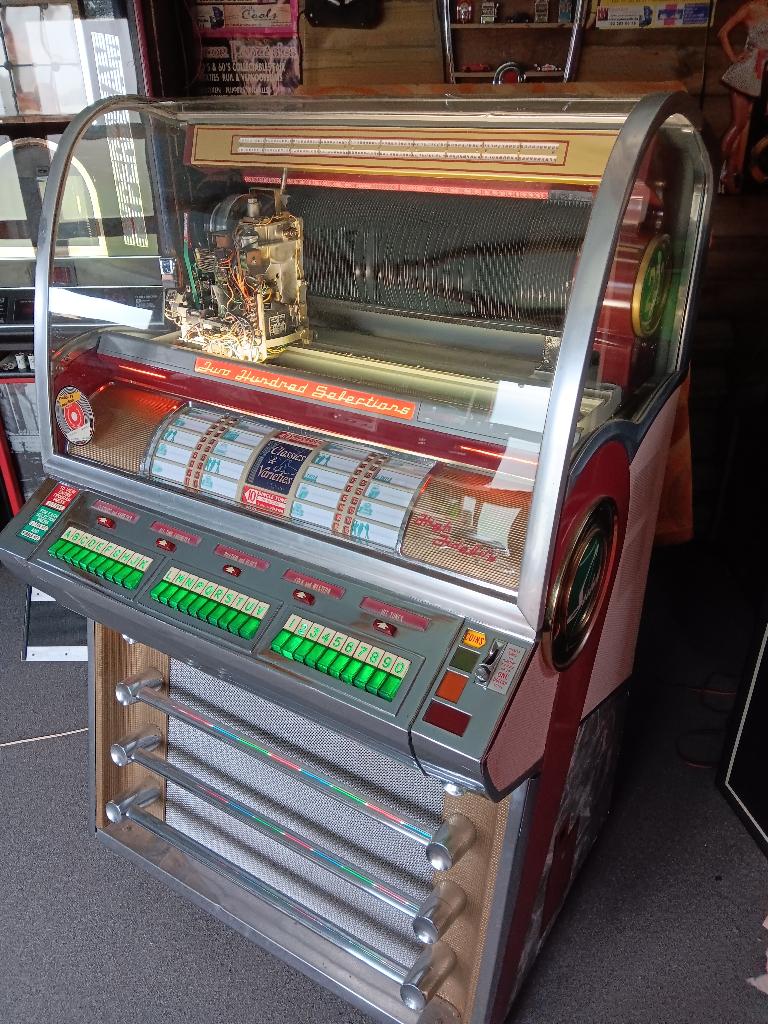 Jukebox seeburg V200, Antiek en Kunst, Ophalen