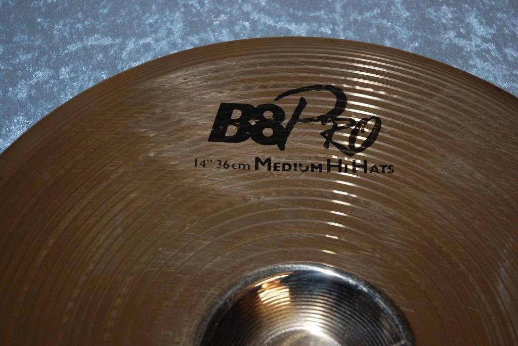 Sabian B8 pro medium hihats 958/1306gr 14 inch   <26260592>, Muziek en Instrumenten, Sabian, Gebruikt, ., Drums of Percussie