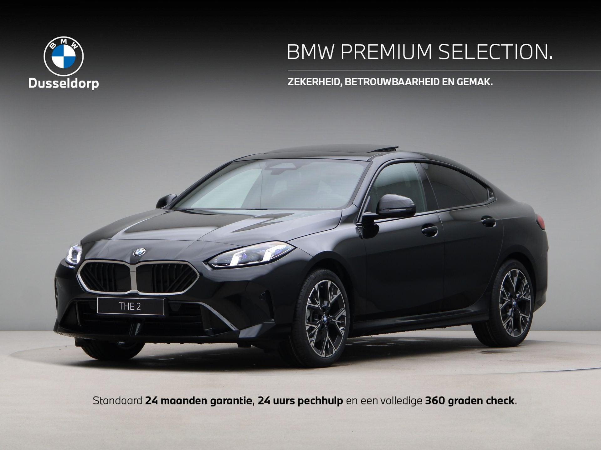 BMW 2 Serie 220 Gran Coupé (bj 2026, automaat), Auto's, Gebruikt, 156 pk, Met garantie (alle), Zwart