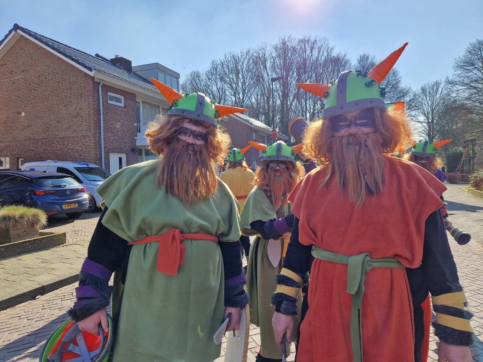 Viking pakken, Kleding | Heren, Carnavalskleding en Feestkleding, Carnaval, Overige maten, Ophalen of Verzenden, Kleding