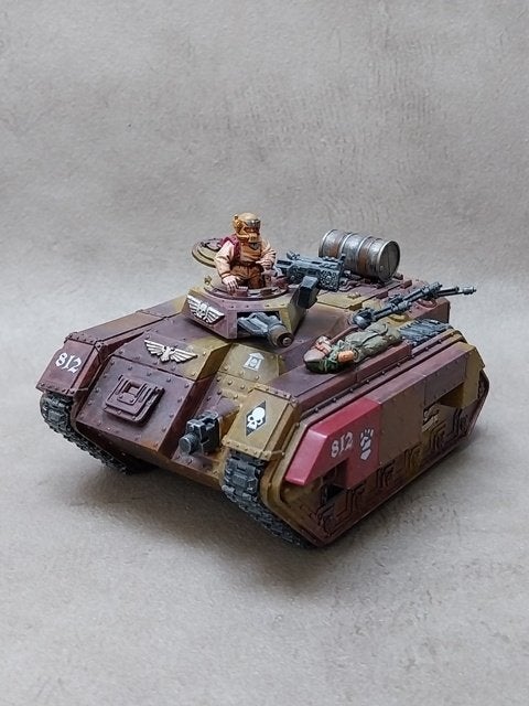 Warhammer 40000 - Astra Militarum Chimera, Hobby en Vrije tijd, Wargaming, Gebruikt, Figuurtje(s), Ophalen of Verzenden, Warhammer 40000