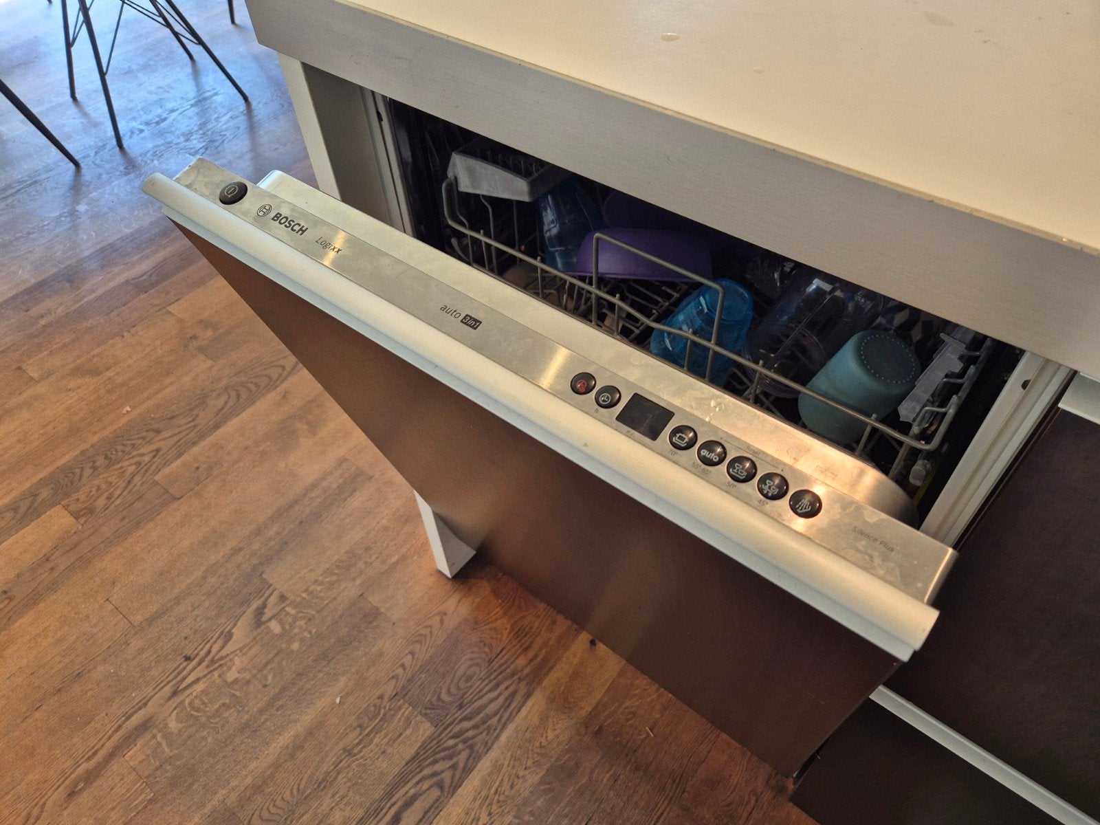 Bosch Logixx auto 3in1 silence plus Vaatwasser, Witgoed en Apparatuur, Vaatwasmachines, Ophalen, Gebruikt, Minder dan 85 cm, Inbouw