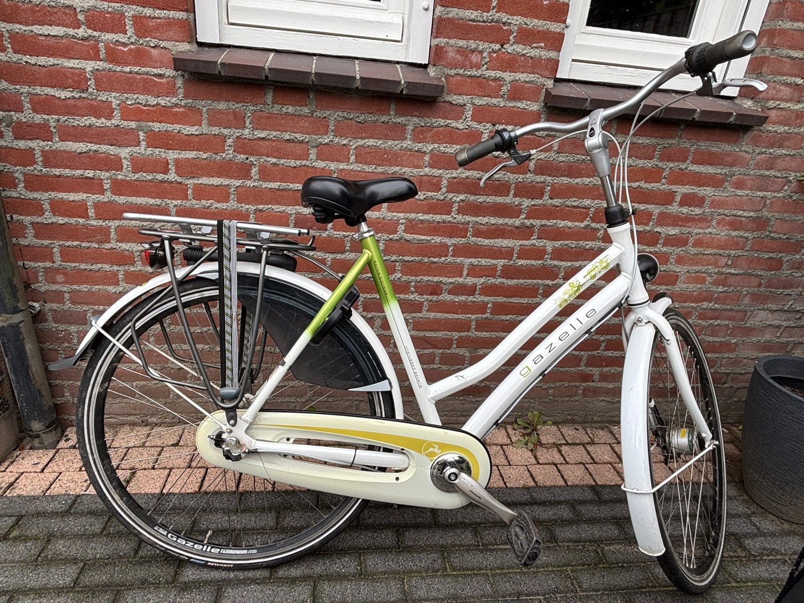 Gazelle Xanta Damesfiets, Ophalen, Velgrem, Versnellingen, Gazelle