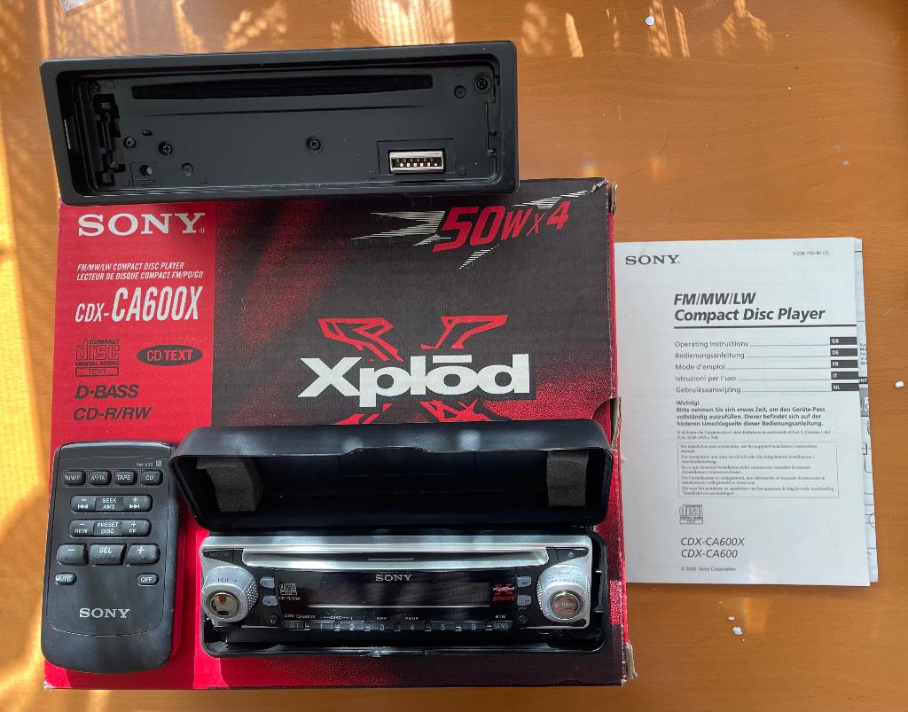 Sony autoradio, Ophalen, Gebruikt, Radio