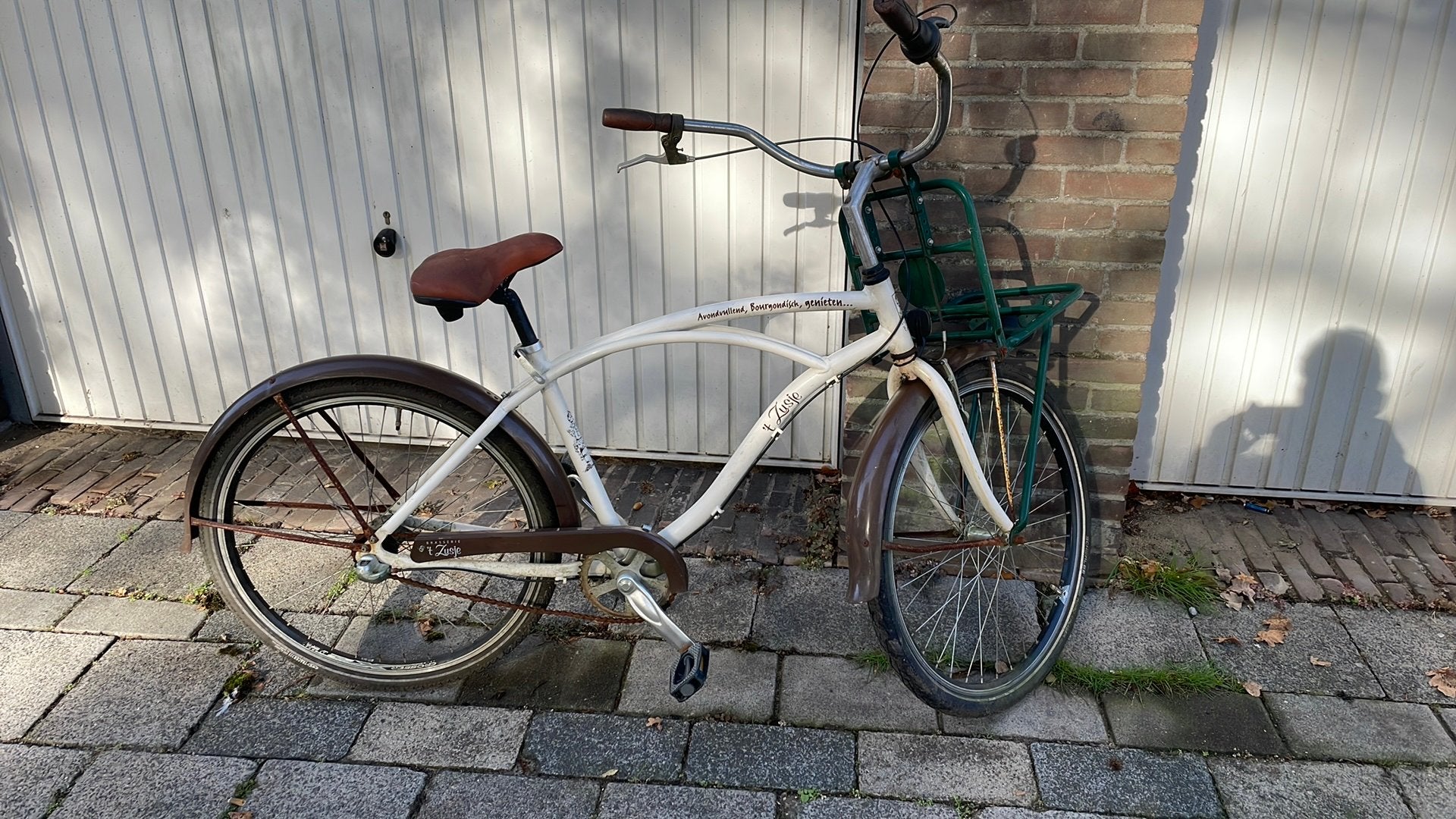 Heren damesfiets opknapper, Ophalen of Verzenden, Zo goed als nieuw