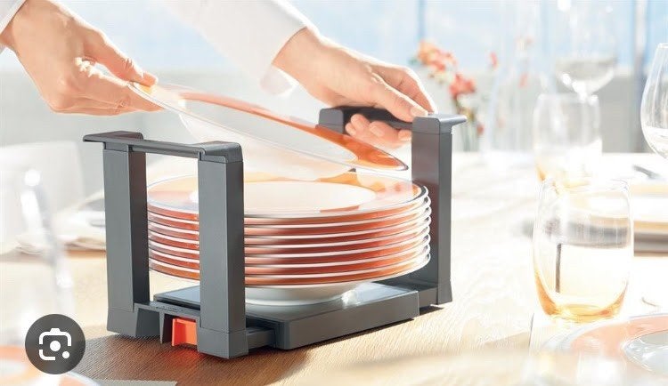 2x Blum bordenhouder met antislip voetjes, Ophalen of Verzenden, Zo goed als nieuw