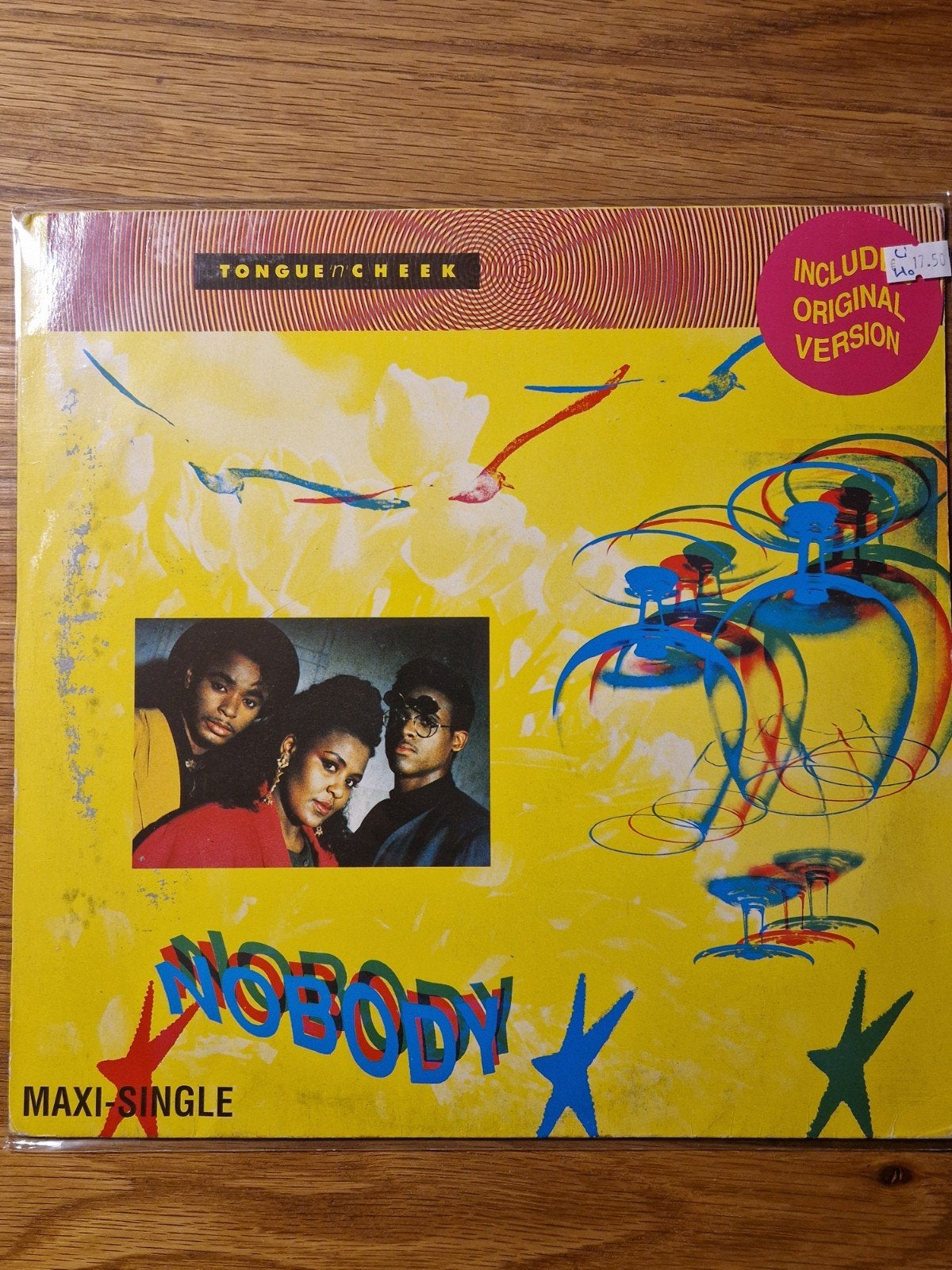 Tongue 'n cheek - Nobody blue mix 12 Inch Maxi Single, Cd's en Dvd's, Vinyl | Hiphop en Rap, EP, Ophalen of Verzenden, Gebruikt
