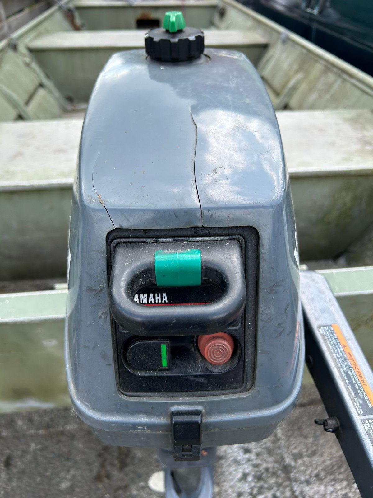 Buitenboordmotor. VERKOCHT, Ophalen, Gebruikt