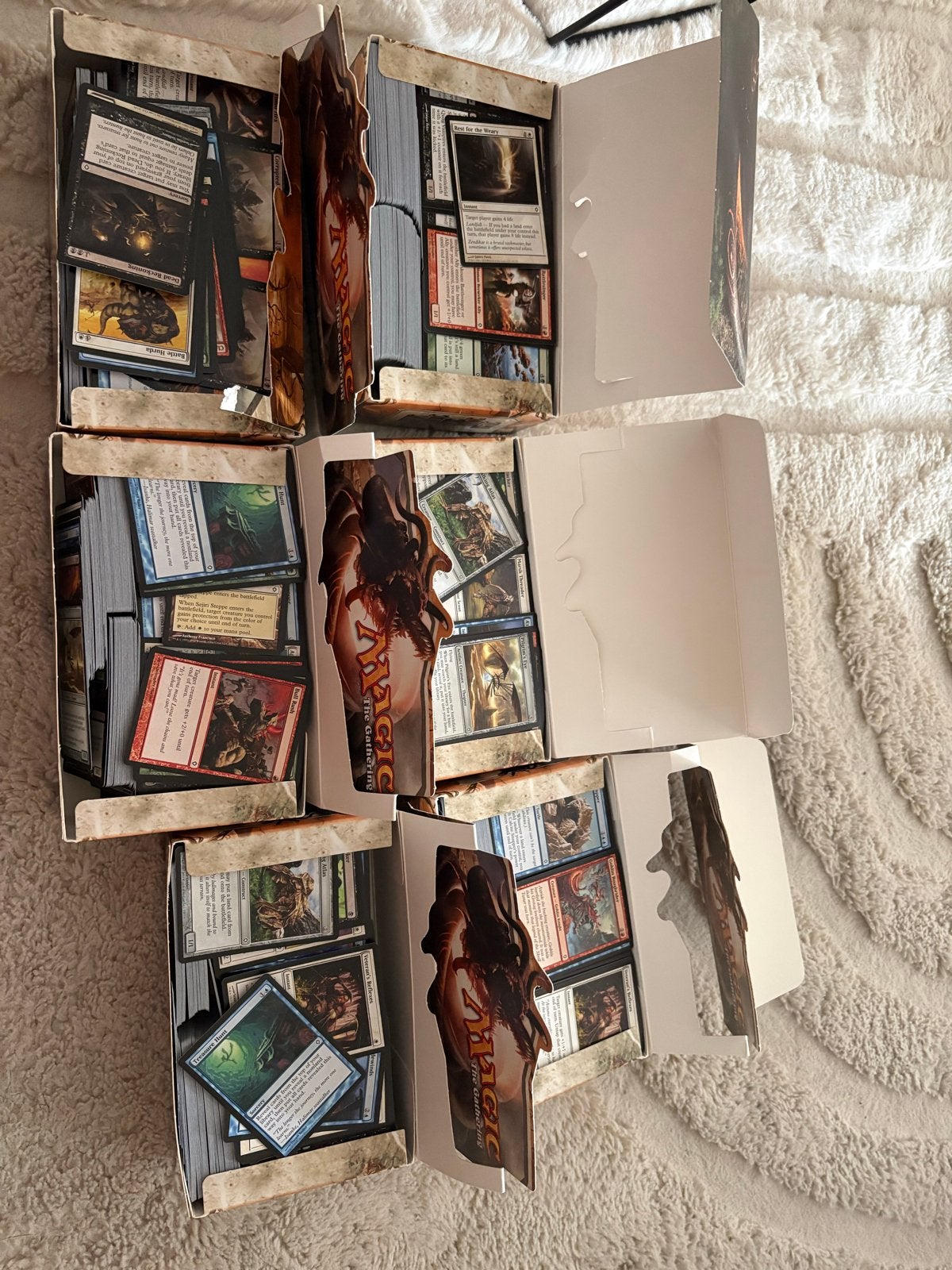 Magic the Gathering Worldwake - 6 Dozen Kaarten, Ophalen of Verzenden, Nieuw, Meerdere kaarten