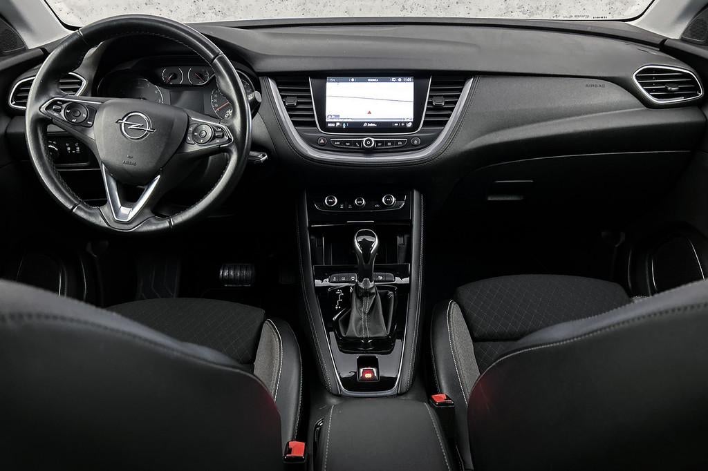 Opel Grandland X 1.2 Turbo Business Edition | Trekhaak | Hal, Auto's, Opel, Gebruikt, 1199 cc, Blauw, Leder en Stof
