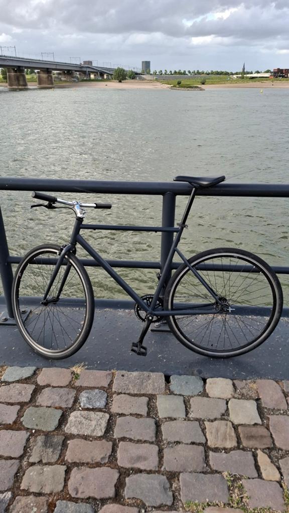 Singlespeed / Fixie met Flip Flop Naaf - Maat L Stalen Frame, 57 tot 61 cm, Ophalen of Verzenden, Gebruikt, Overige merken