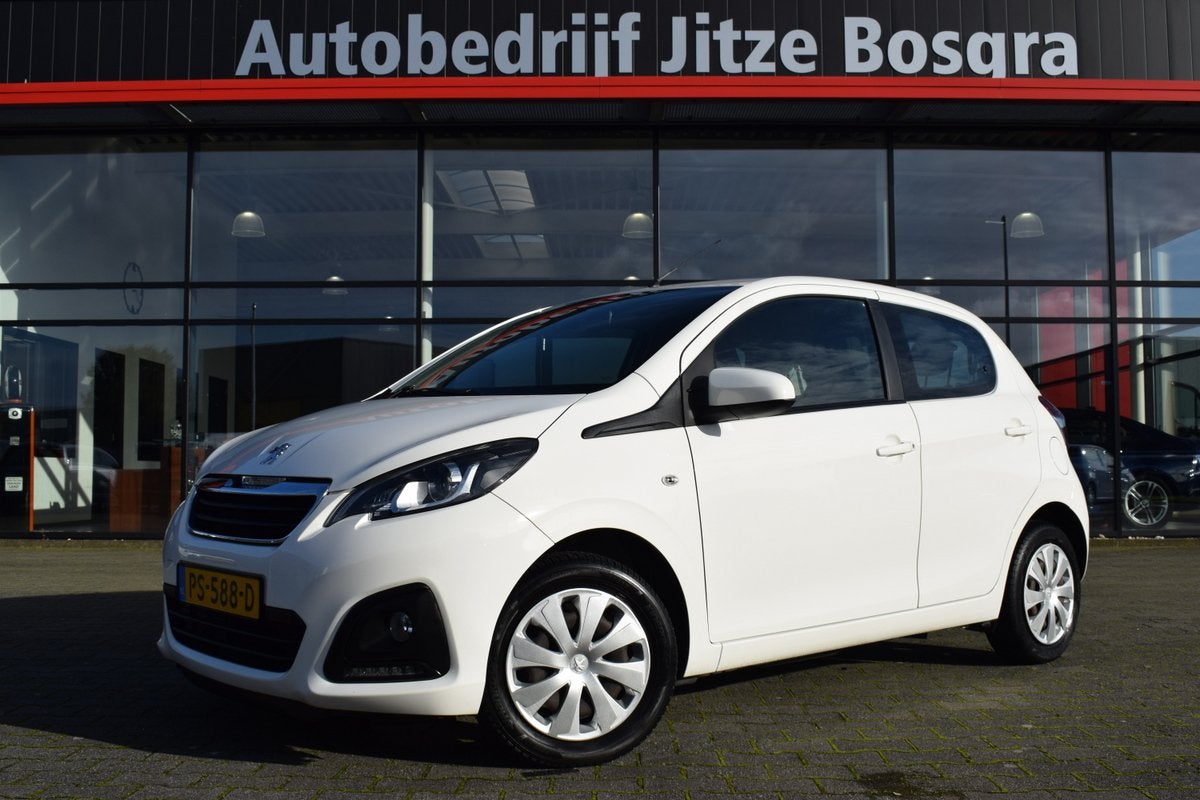 Peugeot 108 1.0 VTi Active 5Drs Airco | Telefonie | Sportsto, Voorwielaandrijving, Gebruikt, Met garantie (alle), 4 stoelen