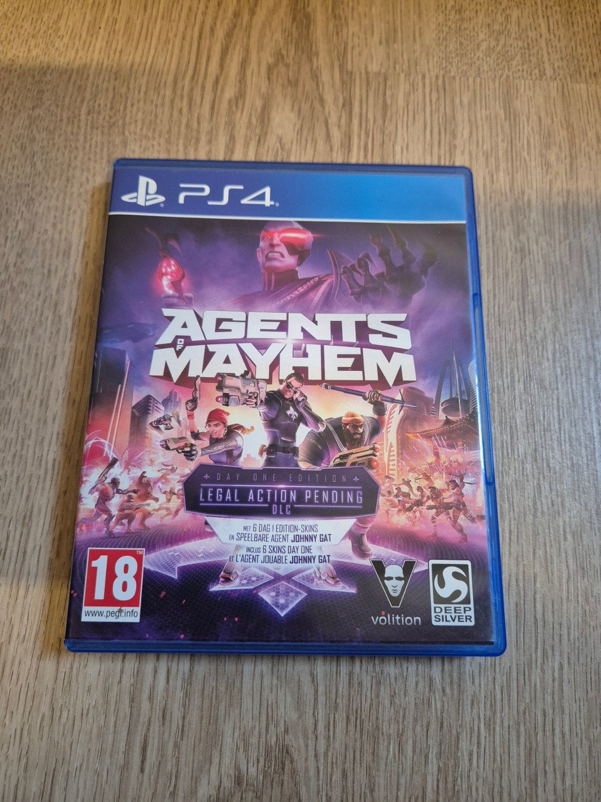 PS4 spel agents mayhem playstation 4, 1 speler, Ophalen of Verzenden, Sport, Vanaf 3 jaar