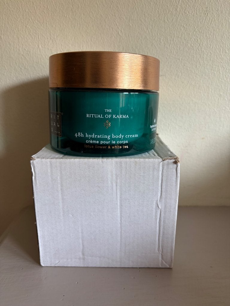 Rituals The Ritual of Karma Bodycream inhoud: 220 ml, Ophalen of Verzenden, Zo goed als nieuw, Bodylotion, Crème of Olie