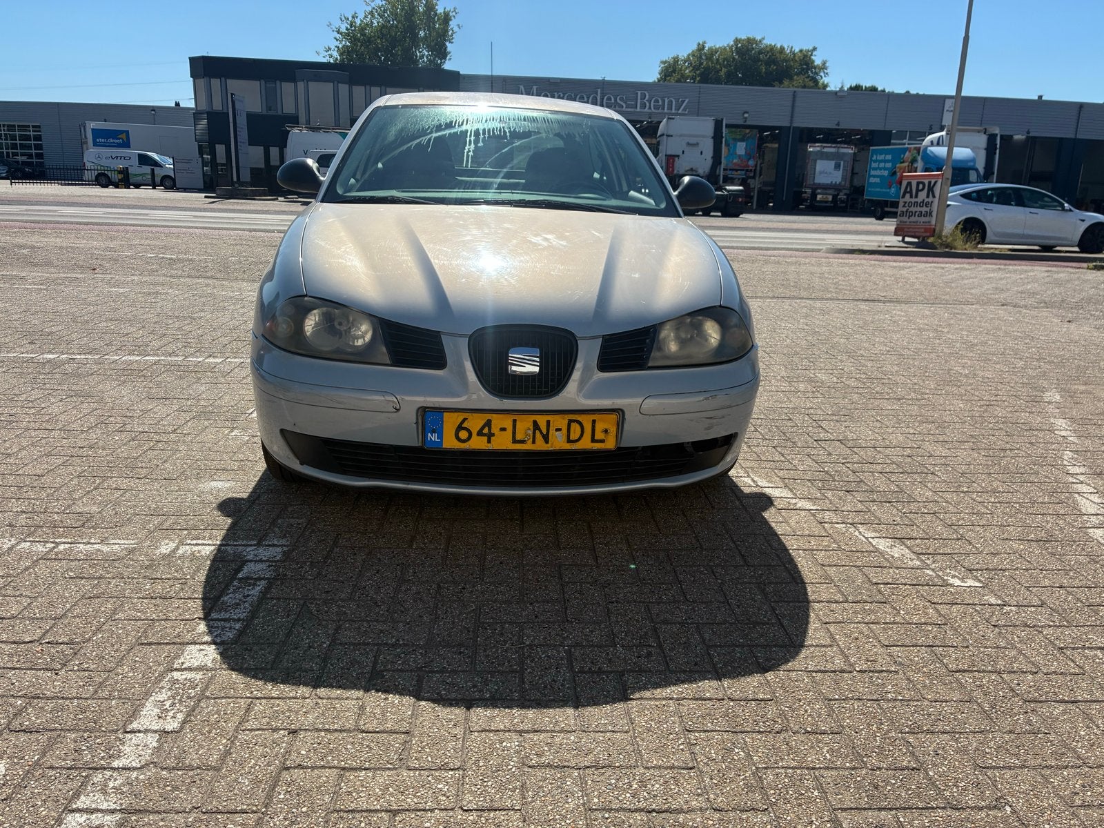 Seat Ibiza 1.2 47KW 2003 Blauw, Voorwielaandrijving, 1198 cc, Ibiza, Origineel Nederlands