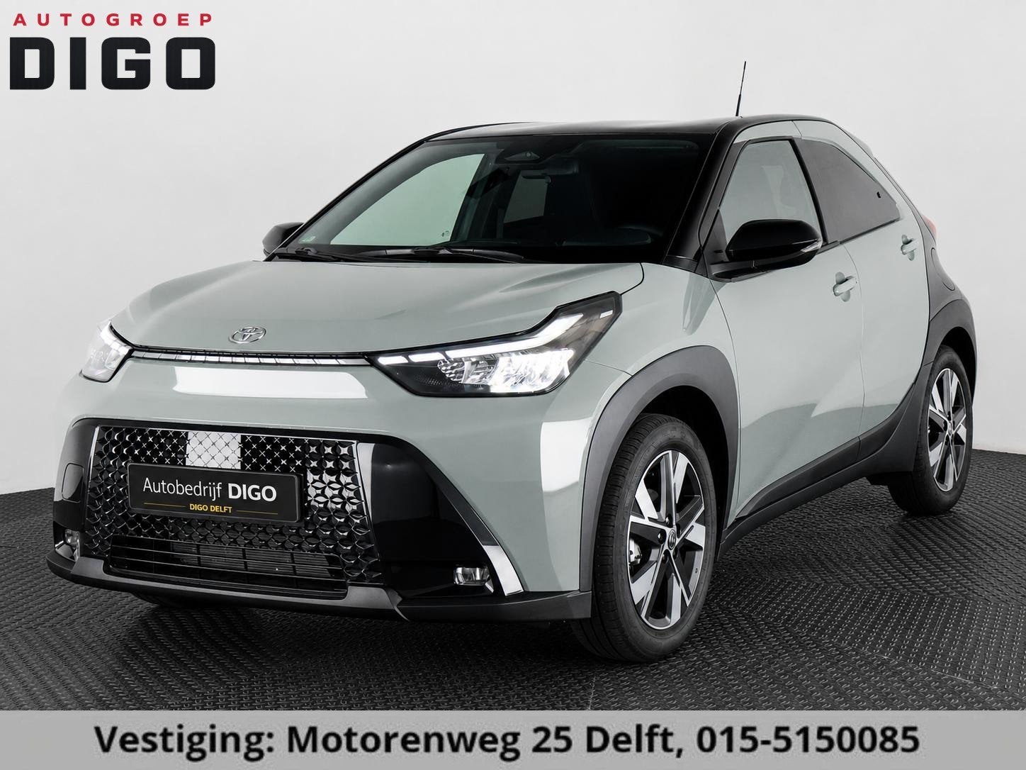 Toyota Aygo X HYBRID PULSE BI-TONE GARANTIE TOT 2036*RIJKLAA, Dealer onderhouden, Stof, Gebruikt, 4 stoelen