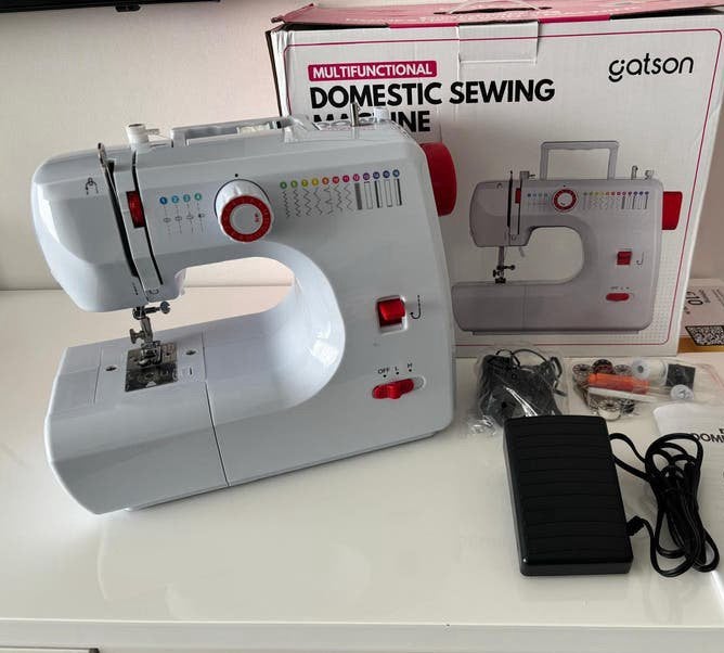 Gatson Naaimachine - Instapmodel 16 Steken - Stil & Compact, Singer, Nieuw, Ophalen of Verzenden, Naaimachine