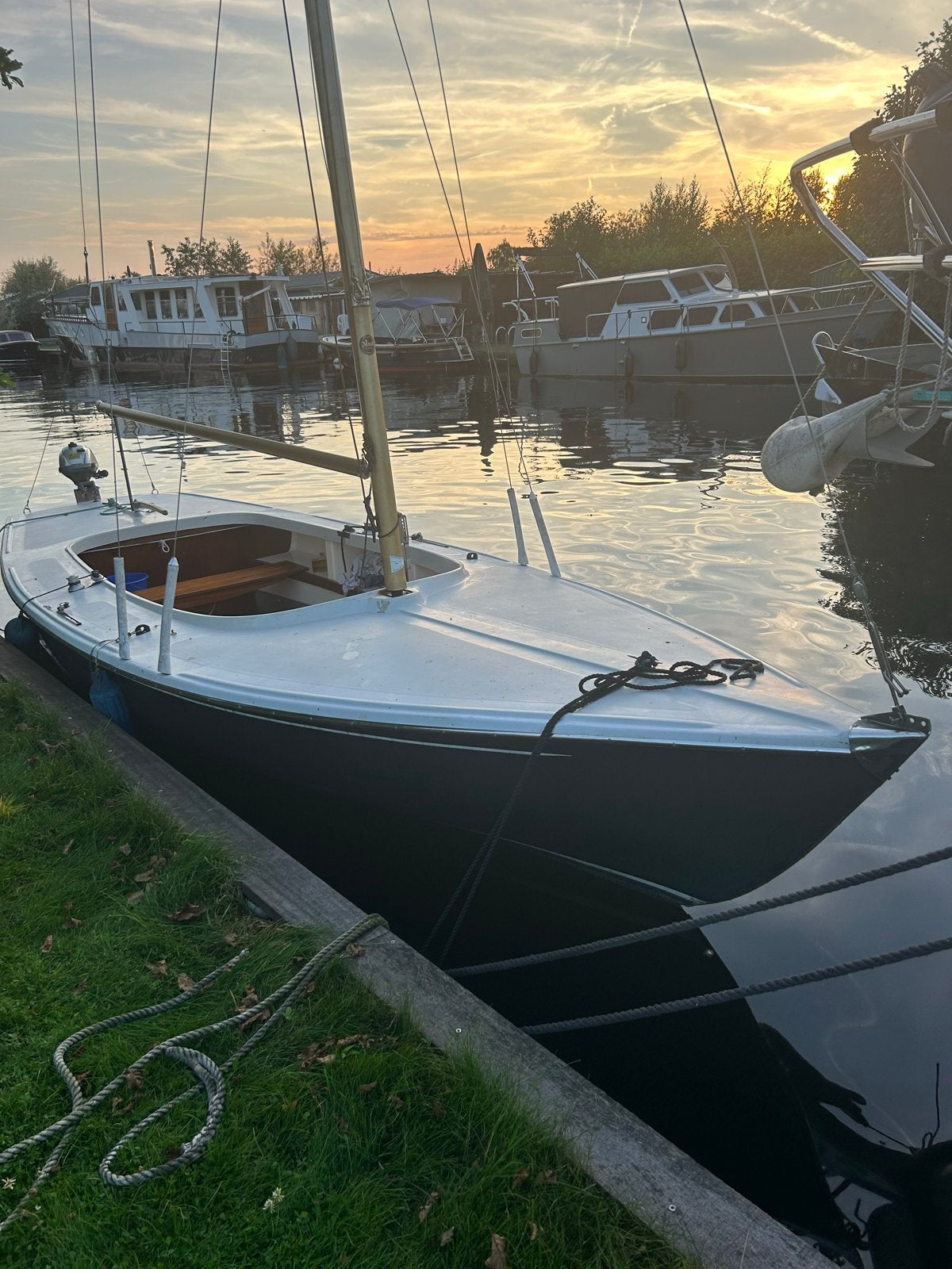 Zeilboot Centaur , nette tuigage, zonder motor, Watersport en Boten, Centaur, Ophalen of Verzenden, Gebruikt, Grootzeil