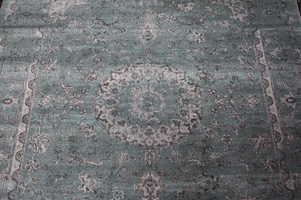 Vloerkleed YARAH groen Lifa Living vintage Perzisch 200x290, Ophalen, Groen, 200 cm of meer, Rechthoekig