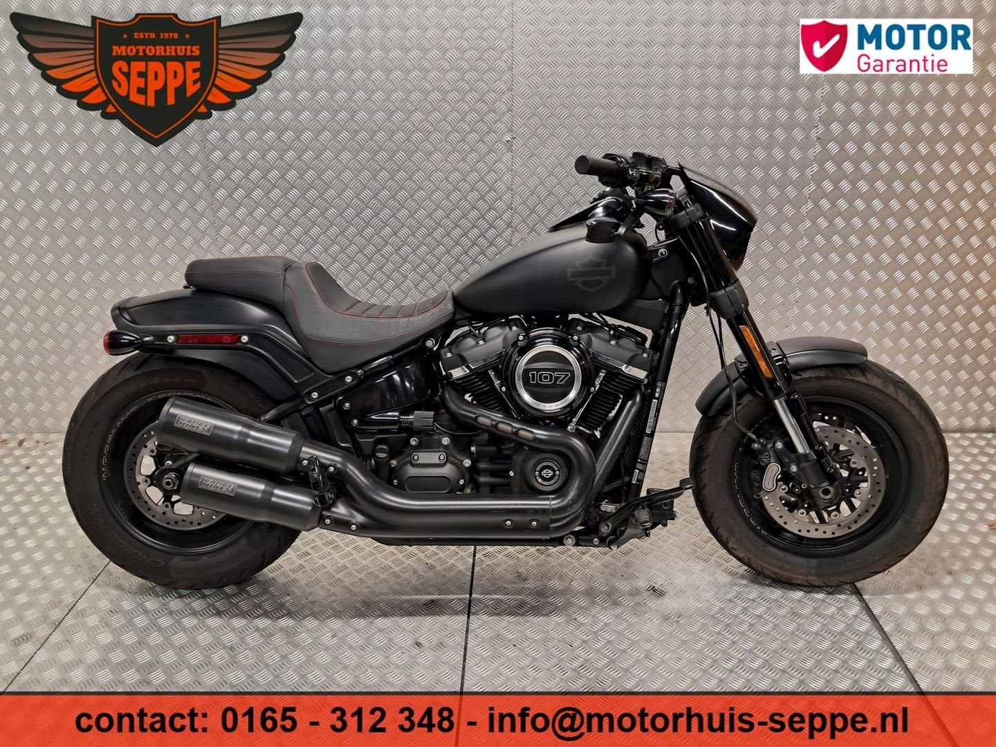 HARLEY-DAVIDSON FAT BOB FXFB, Motoren, 1746 cc, 2 cilinders, HARLEY-DAVIDSON, Bedrijf