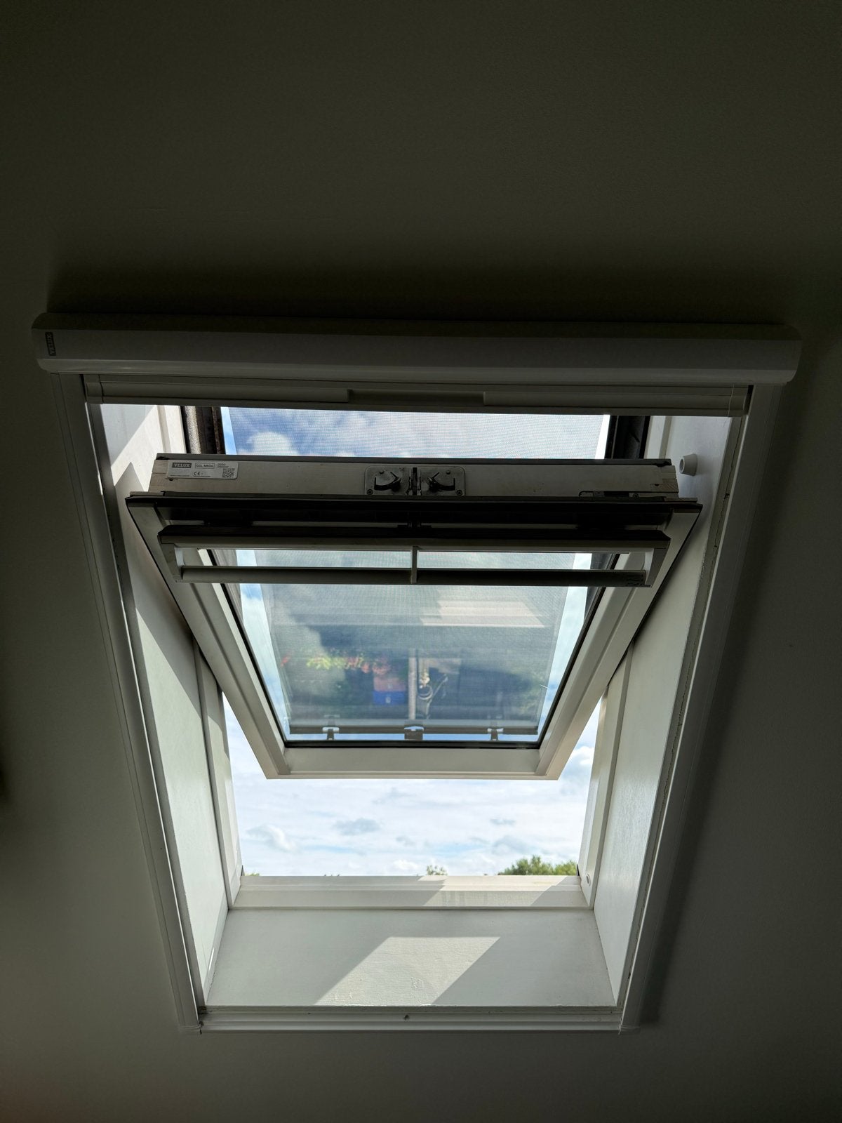 Velux dakraam GGL MK6 + UK06 met horren en zonwering, Ophalen, Gebruikt, 80 tot 120 cm, 120 tot 160 cm