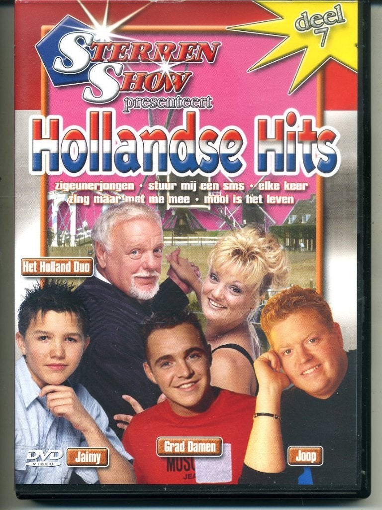 Sterren Show presenteert Hollandse hits deel 7 12 nrs dvd ZG, Alle leeftijden, Ophalen of Verzenden, Zo goed als nieuw, Muziek en Concerten