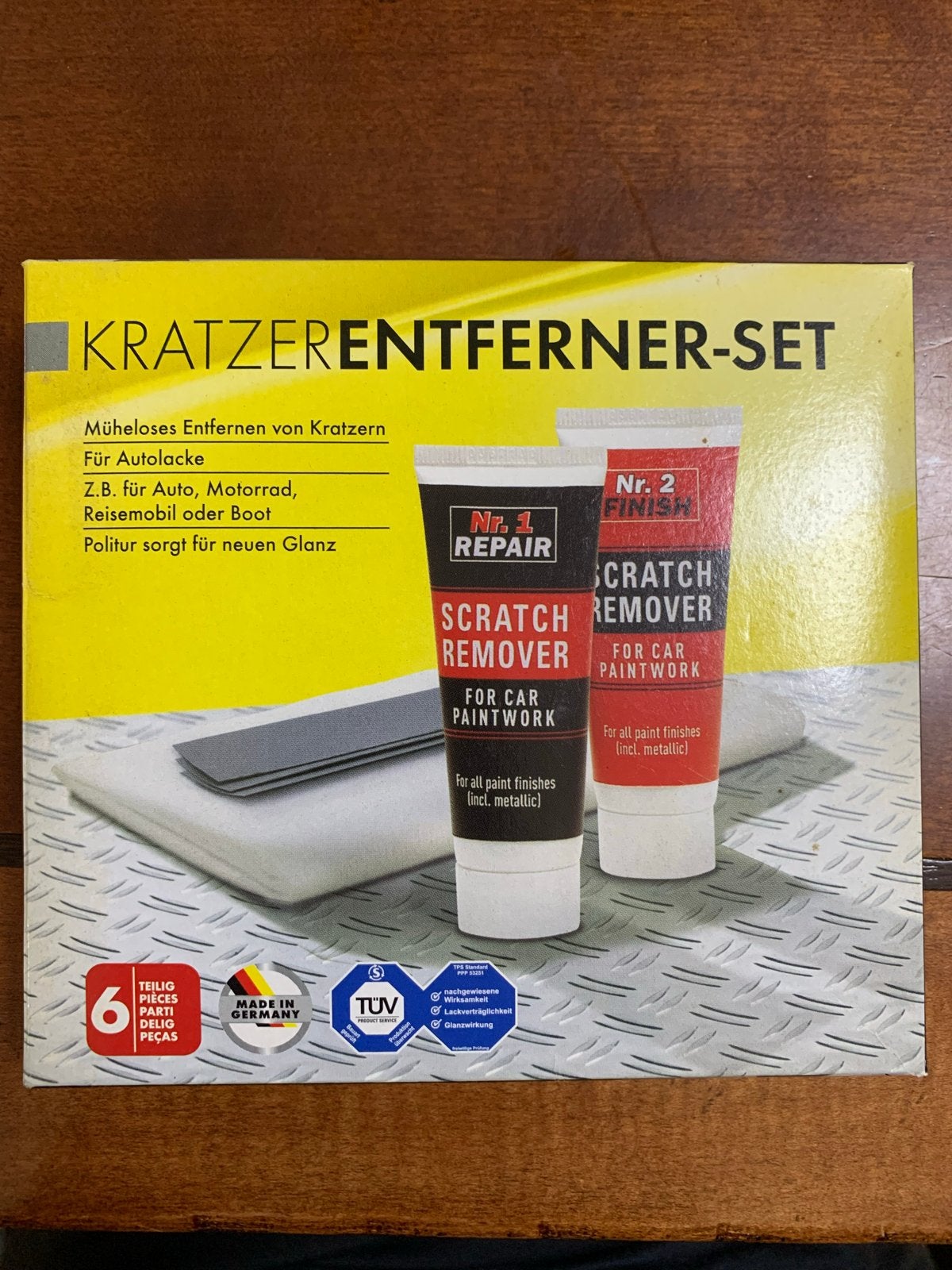 Krasverwijderaar set voor auto, motor, camper of boot, Ophalen of Verzenden
