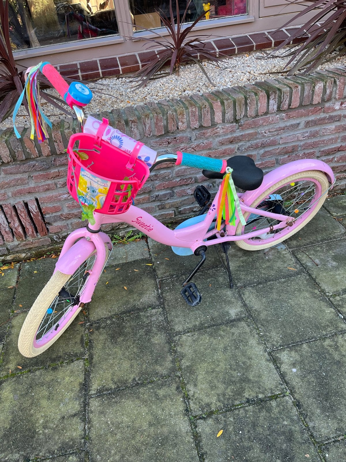 18 inch meisjesfiets - Gebruikt maar in nette staat, Ophalen of Verzenden, Gebruikt, 18 inch