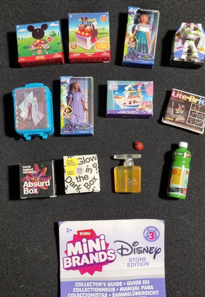 Mini Brands Disney e.a., Ophalen of Verzenden, Zo goed als nieuw, Overige typen