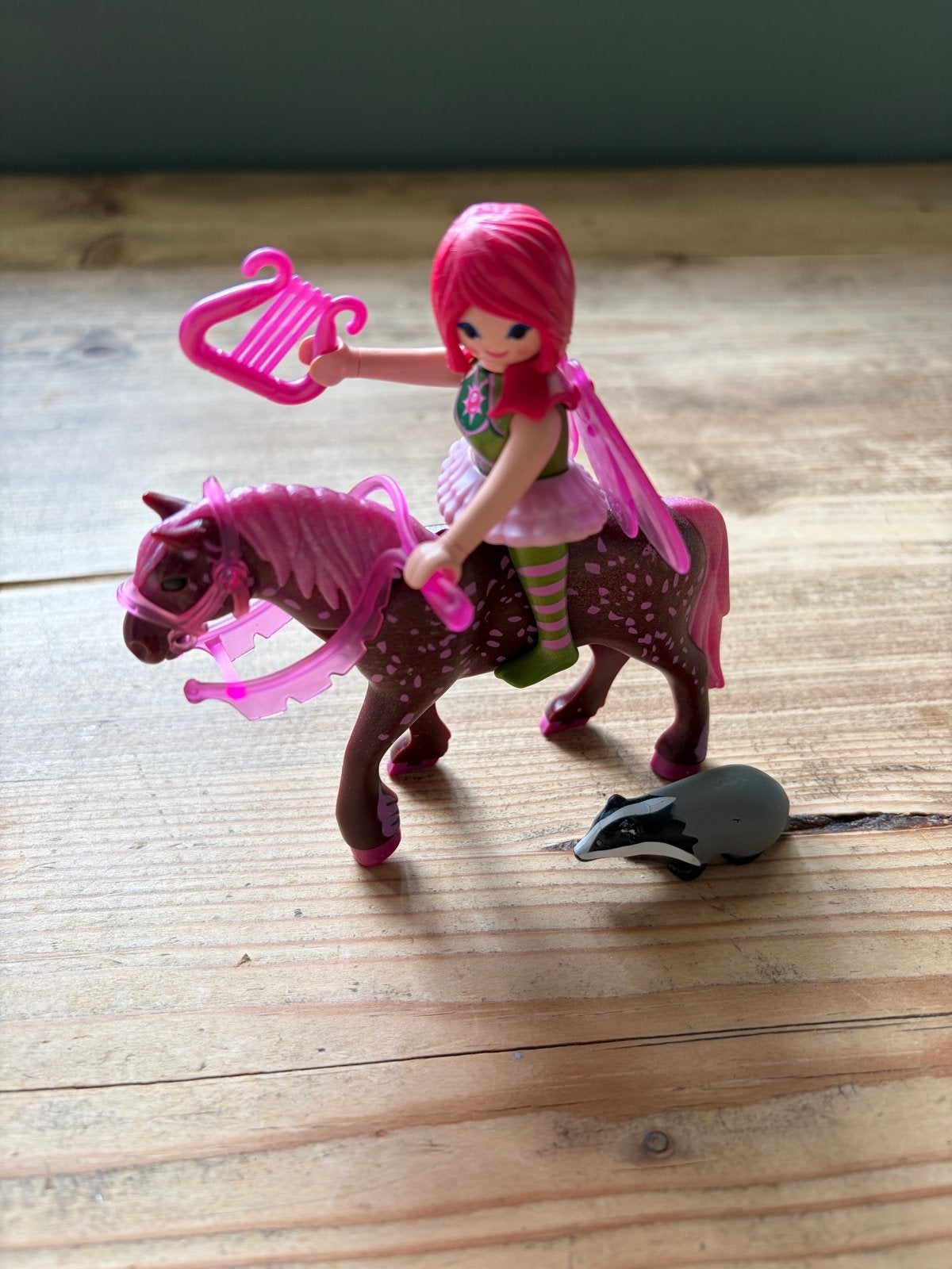 Playmobil Fairies 5449 Waldfee Surya met avondrood-paard, Kinderen en Baby's, Speelgoed | Playmobil, Gebruikt, Complete set, Fantasy