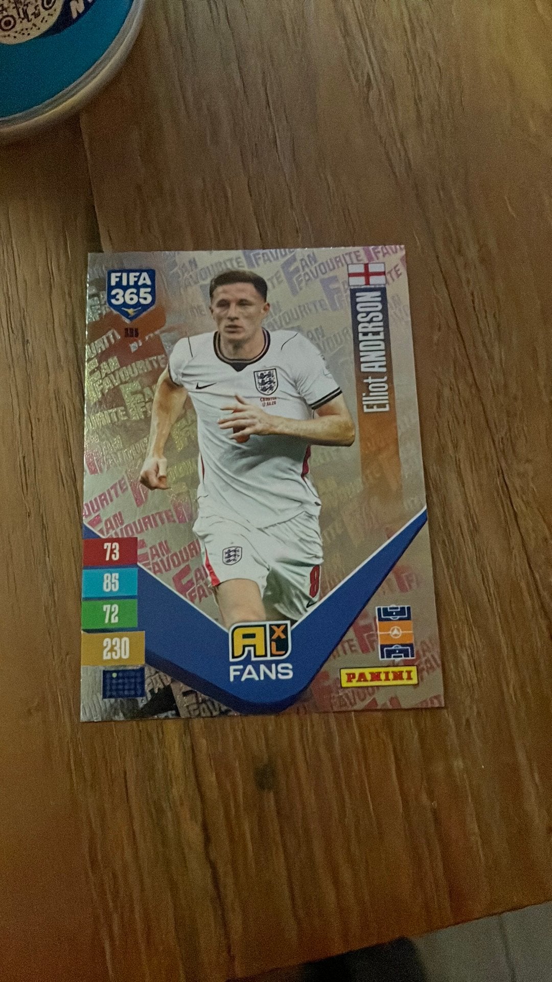 Elliot anderson fifa 365 panini 2027, Ophalen of Verzenden, Zo goed als nieuw, Plaatje